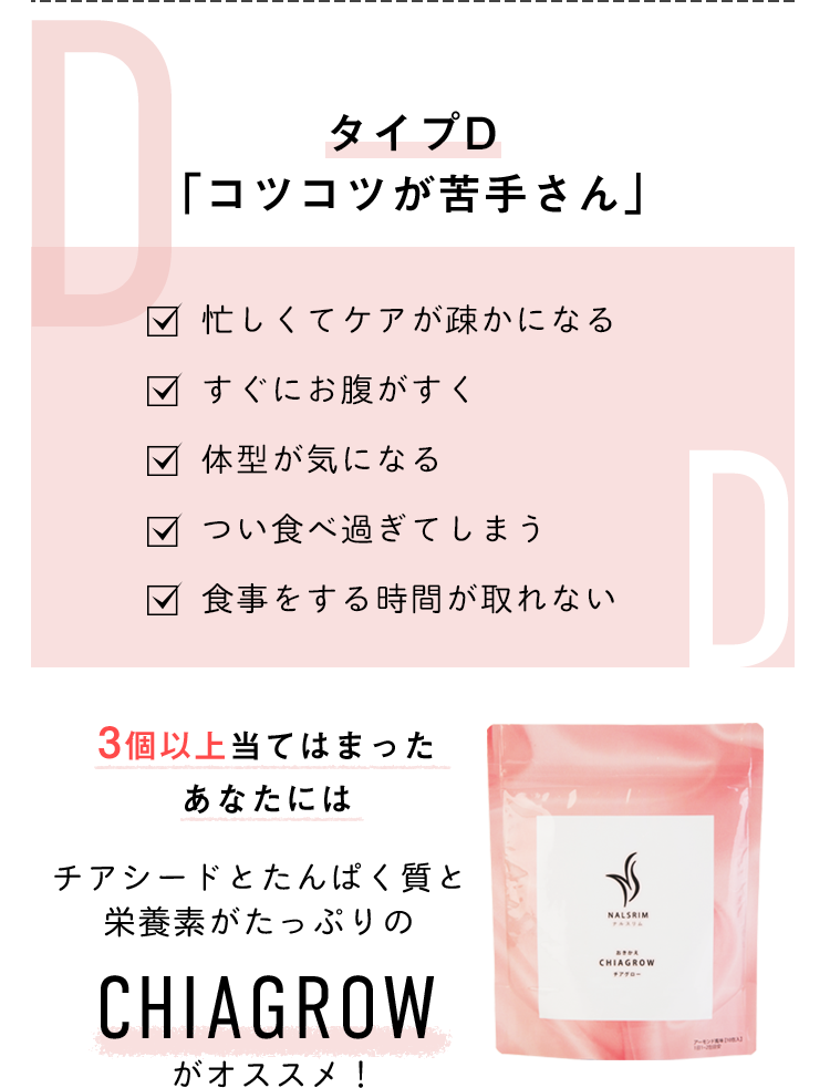 タイプD 速攻効果派さん